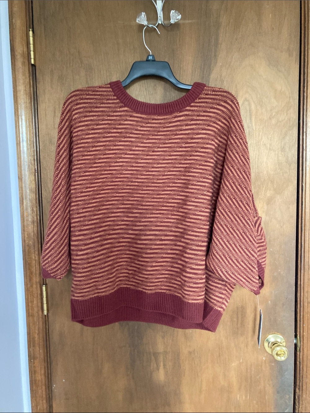 Democracy abstract stripes pattern sweater size 3X - Picture 15 of 16